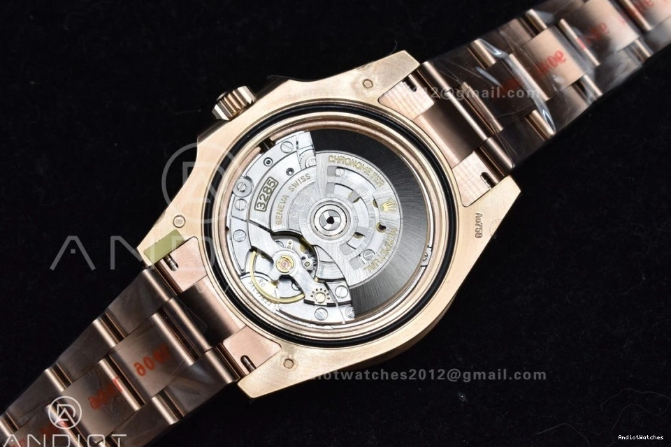 ARF 126715 II 864 Edition Best Master SH3285 1:1 CHS 904L CHNR New WrinkleFree GMT Bracelet SS RG on 0205